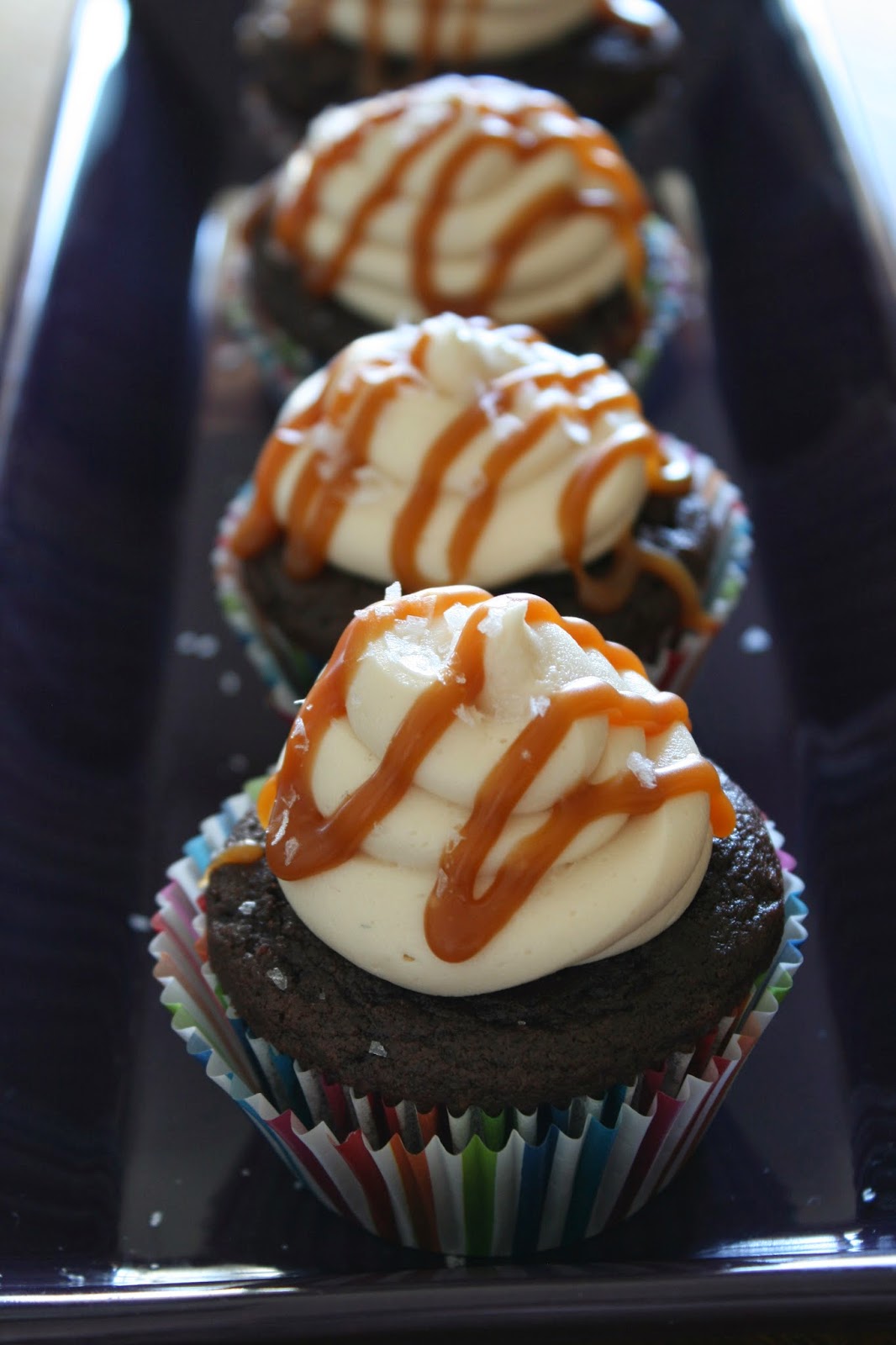 Life (and so much more) Salted Carmel Cupcakes