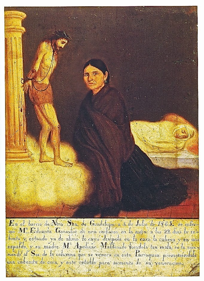 Art Found Out Hermenegildo Bustos exvoto