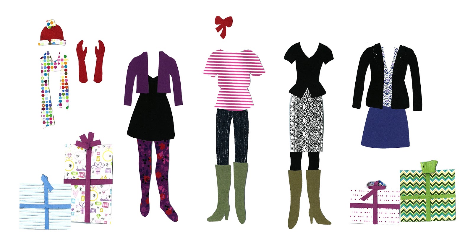 100 Percent Klutz Holiday Fashion Fancy (with Paper Fashions)