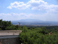 The view towards Ymitos mounain