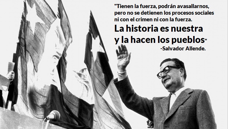 11 septiembre 1973 Salvador Allende y la Unidad Popular
