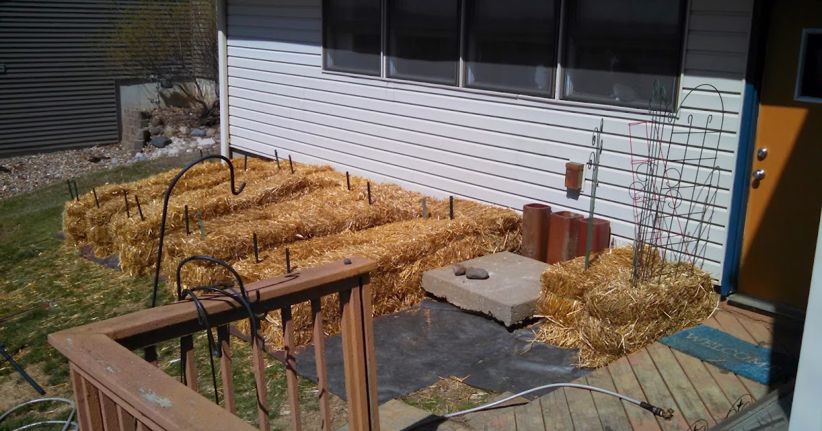 Straw Bale Gardening Easy Raised Beds Penny Pincher Journal