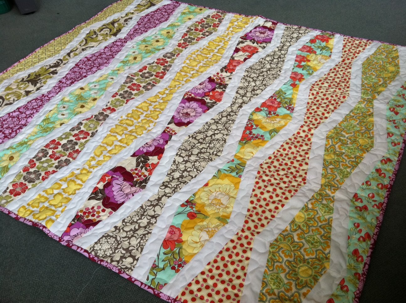 New Wave Quilt - Quilting In The Rain