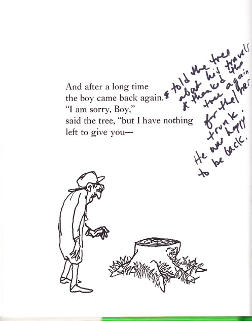 phoenixs baby book club i edited the giving tree for my son so the giving tree illustrations