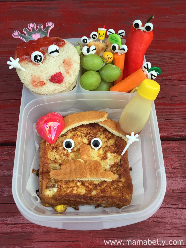 Mamabelly's Lunches With Love Lady Pancake & Sir French Toast a Literary Lunch