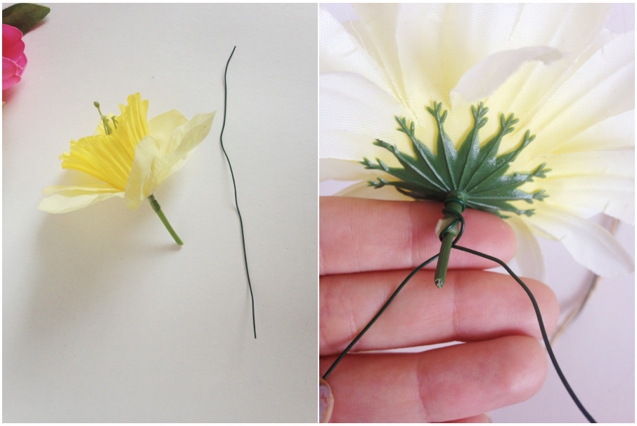 emily faith Howto Make Fake Flower Crowns