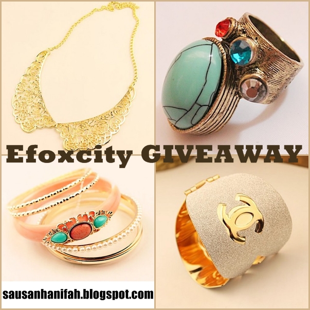 Efoxcity GIVEAWAY! (Internationally)