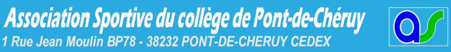 Association Sportive du collège de Pont-de-Chéruy