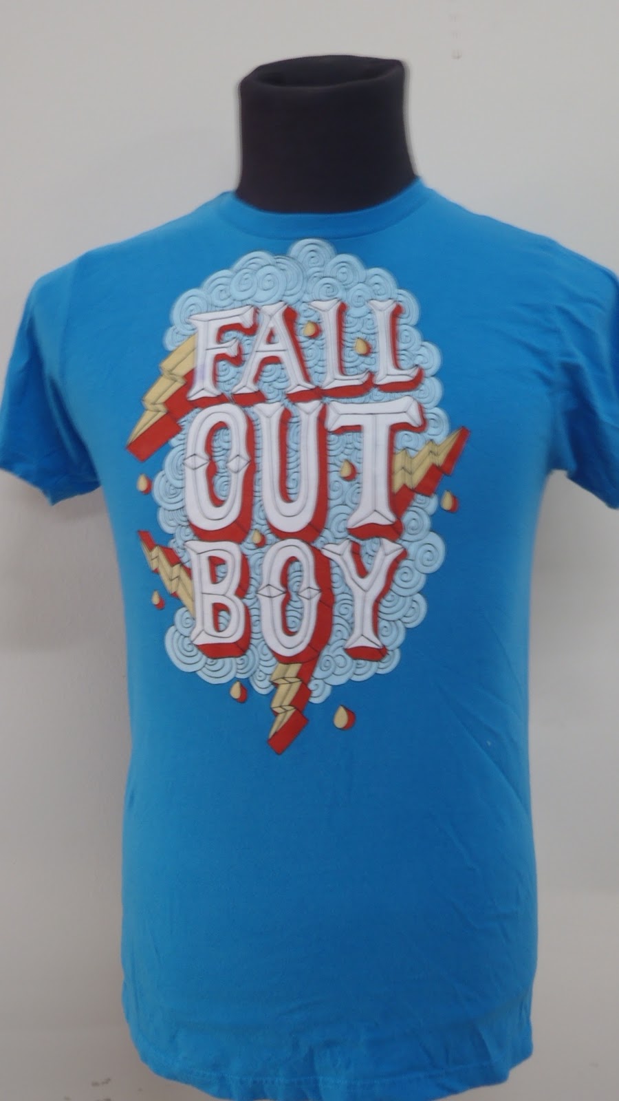 . fall out boy band tee shirt