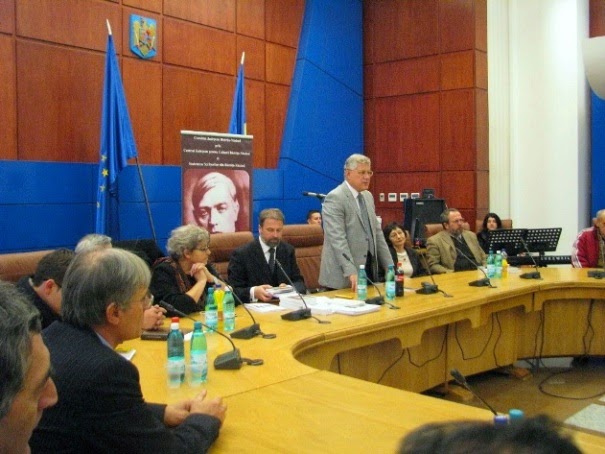 Bistrița, 16 noiembrie 2011 - Deschizând manifestarea literară „Zilele Liviu Rebreanu”