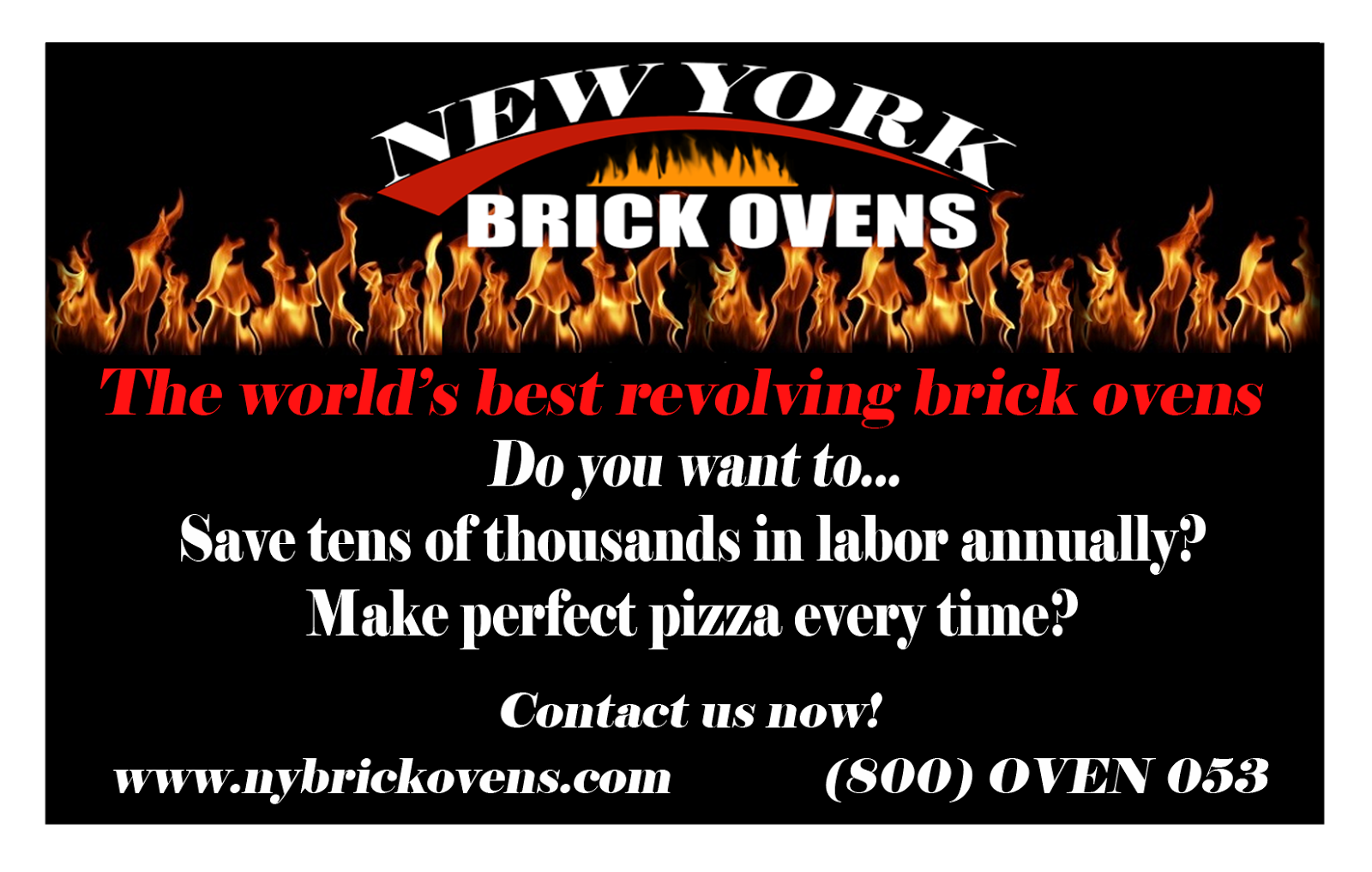 Brick Ovens Pizza Expo Fast Casual Pizza Demonstration by New York
