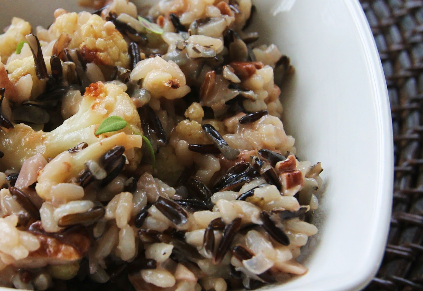 One Spicy Dish Wild Rice Risotto Pilaf