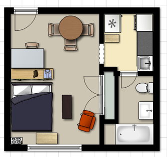 Living in 272 Square Feet