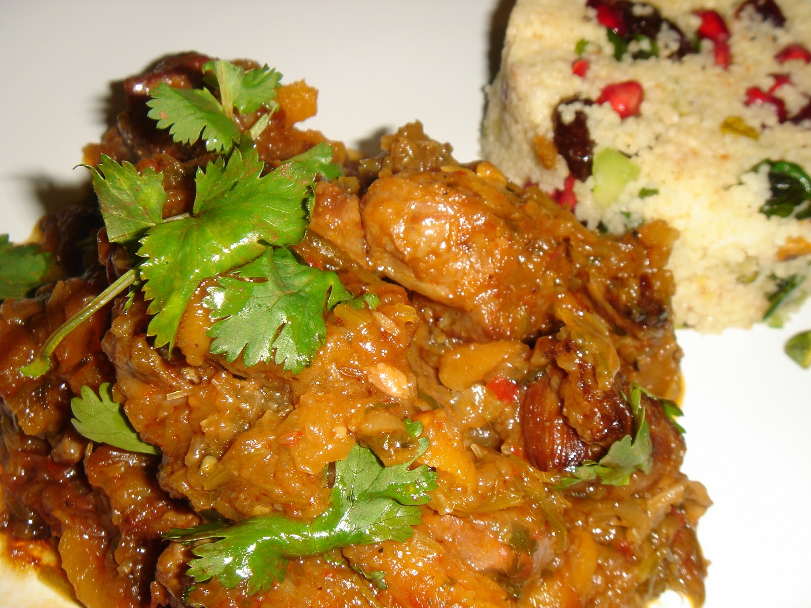FEAST to the world SlowCooked Harissa Lamb with Coriander, Cherries