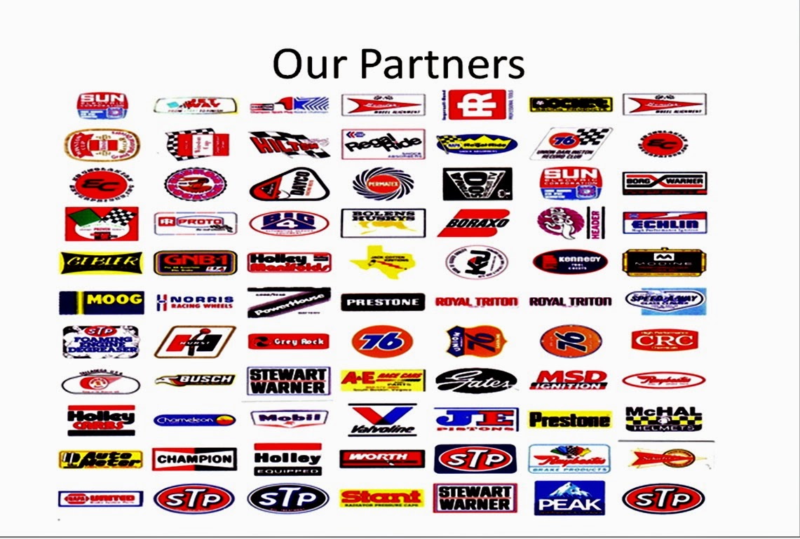 The Eloquent Woman From NASCAR slides to "Any questions?" 8 kinds of