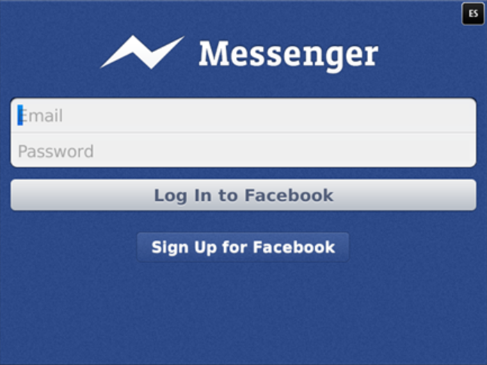 Facebook messenger for blackberry ota link