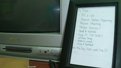 Mimpiku untuk mendapat beasiswa perlahan jadi nyata