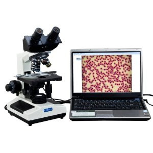 OMAX 40X-2000X Digital Lab Binocular Compound Microscope OMAX 40X-2000X Digital Lab Binocular Compound Microscope