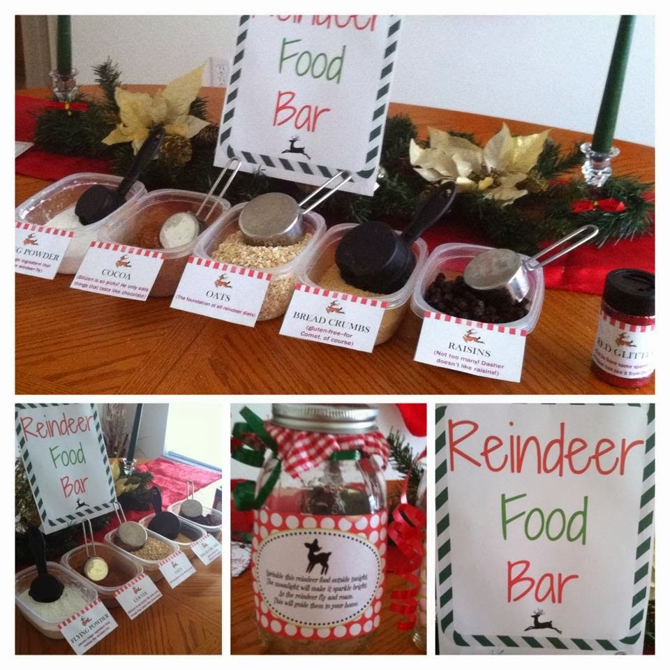 It's A Mom's World Reindeer Food Bar