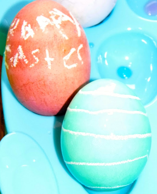 Easter Egg Decorating Wax Resist Easter Eggs