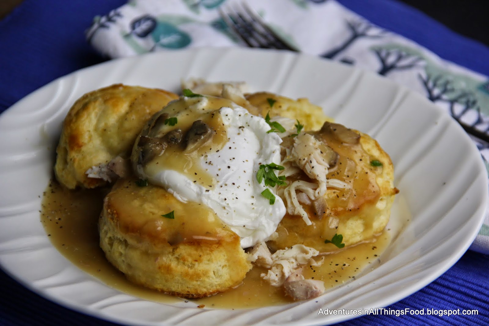 Adventures in all things food Buttermilk Turkey Gravy over Mashed