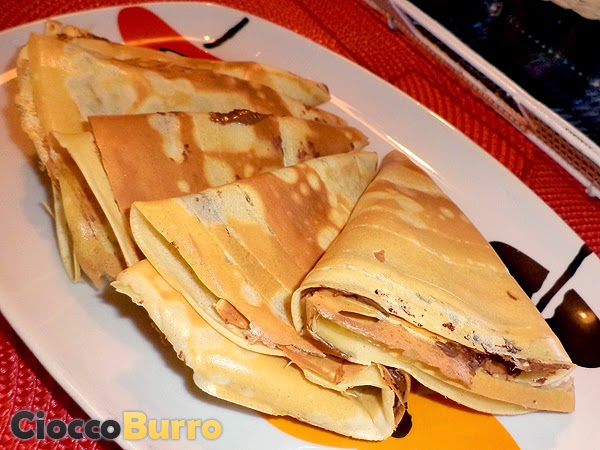 Crepes croccanti salentine alla Nutella