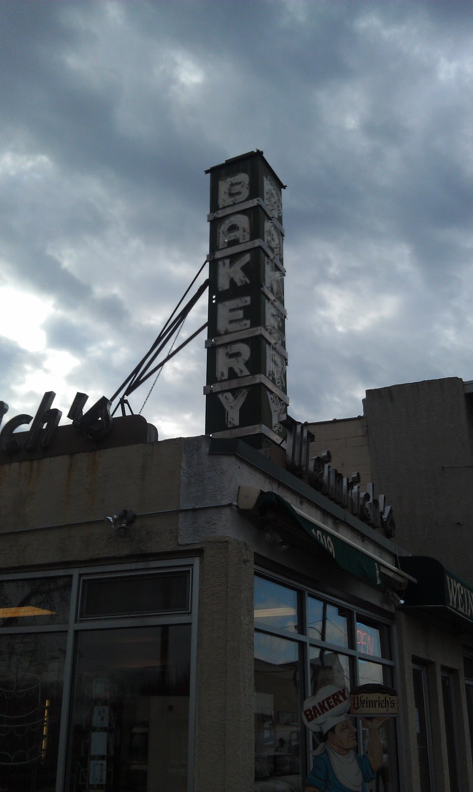 "What are you eating/ drinking?" Weinrich's Bakery Willow Grove, PA