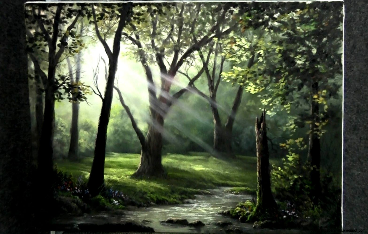Paint with Kevin Hill Sunray Forest YouTube Paint with Kevin Hill Sunray Forest YouTube