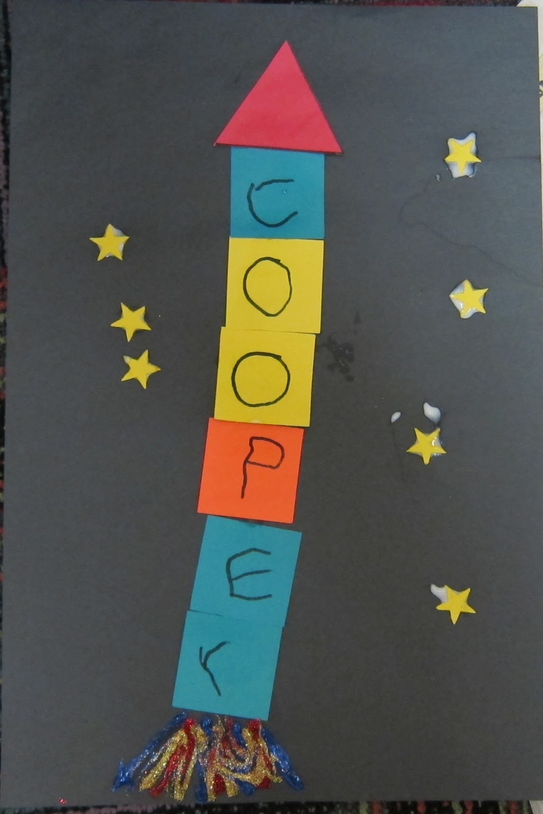 Mrs. Karen's Preschool Ideas: Let's Fly to the Moon (or Jupiter?)!