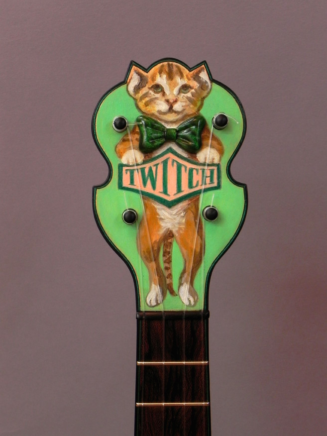 NEW: Tickler #3 Twitch Concert Uke designed by Amy Crehore