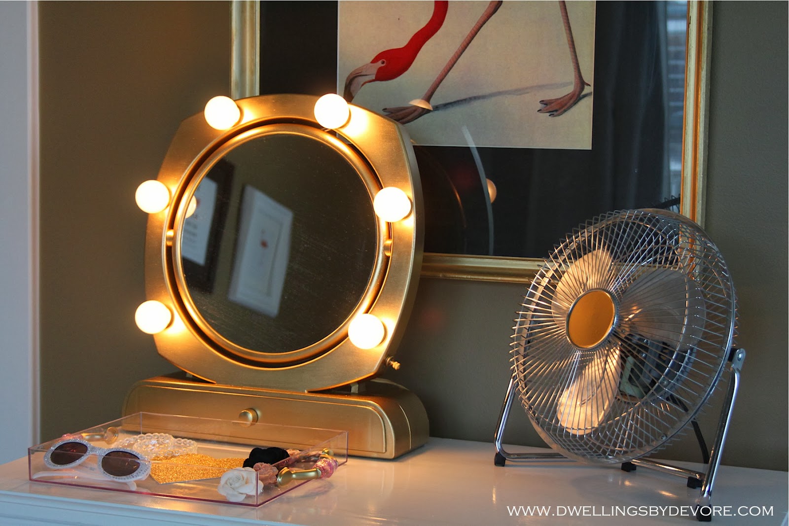 Dwellings By DeVore Vintage Vanity Light