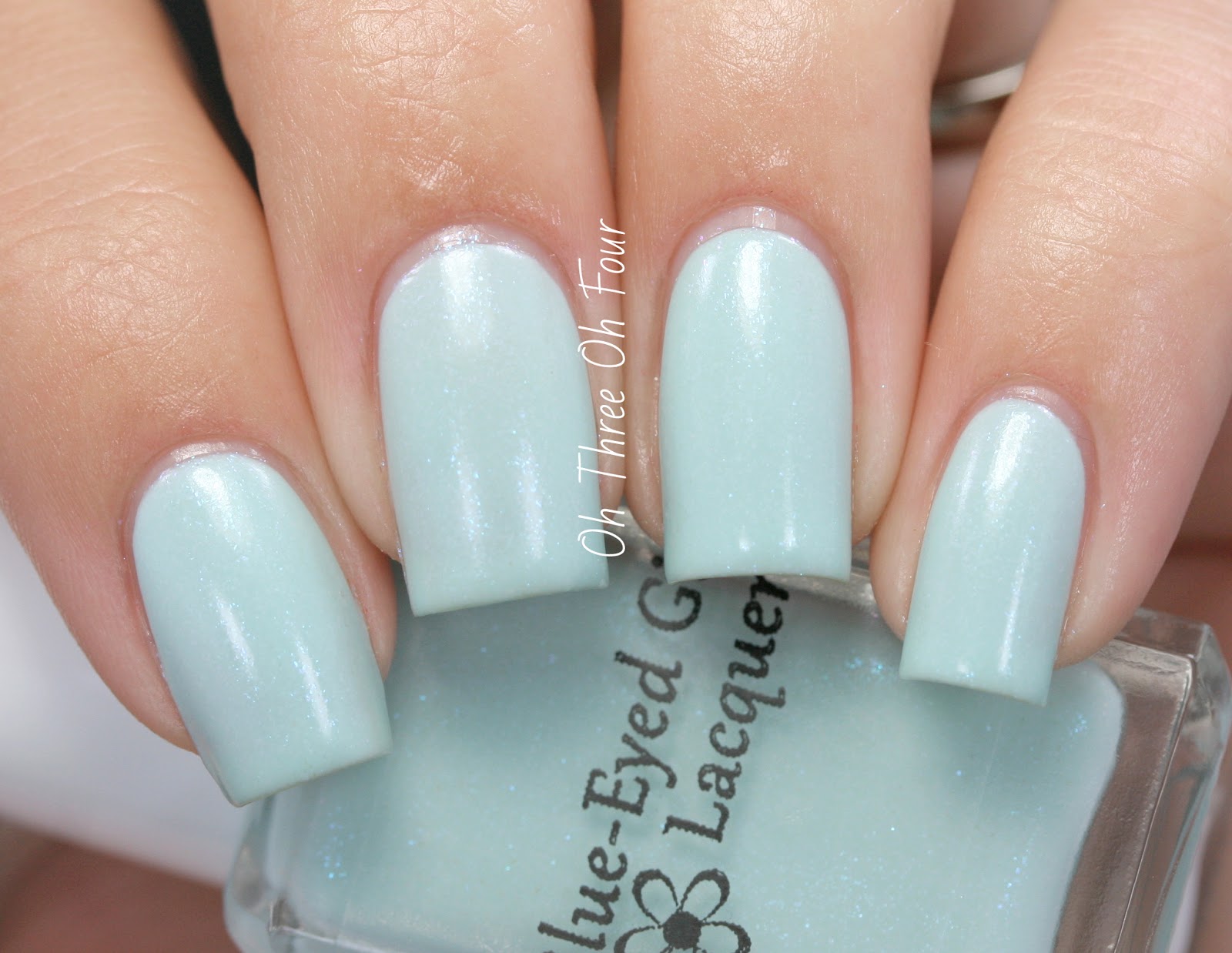 Blue-Eyed Girl Lacquer Lady Slipper Swatch