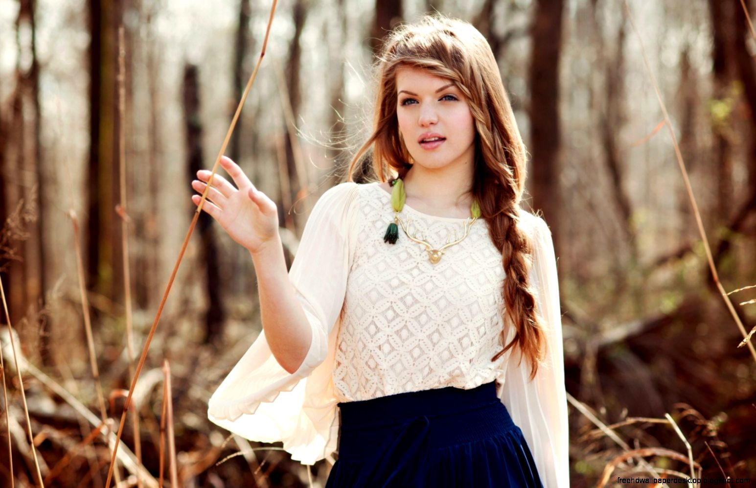 Female Model Girl Amanda Gullickson HD Beguiling Wallpaper Free HD