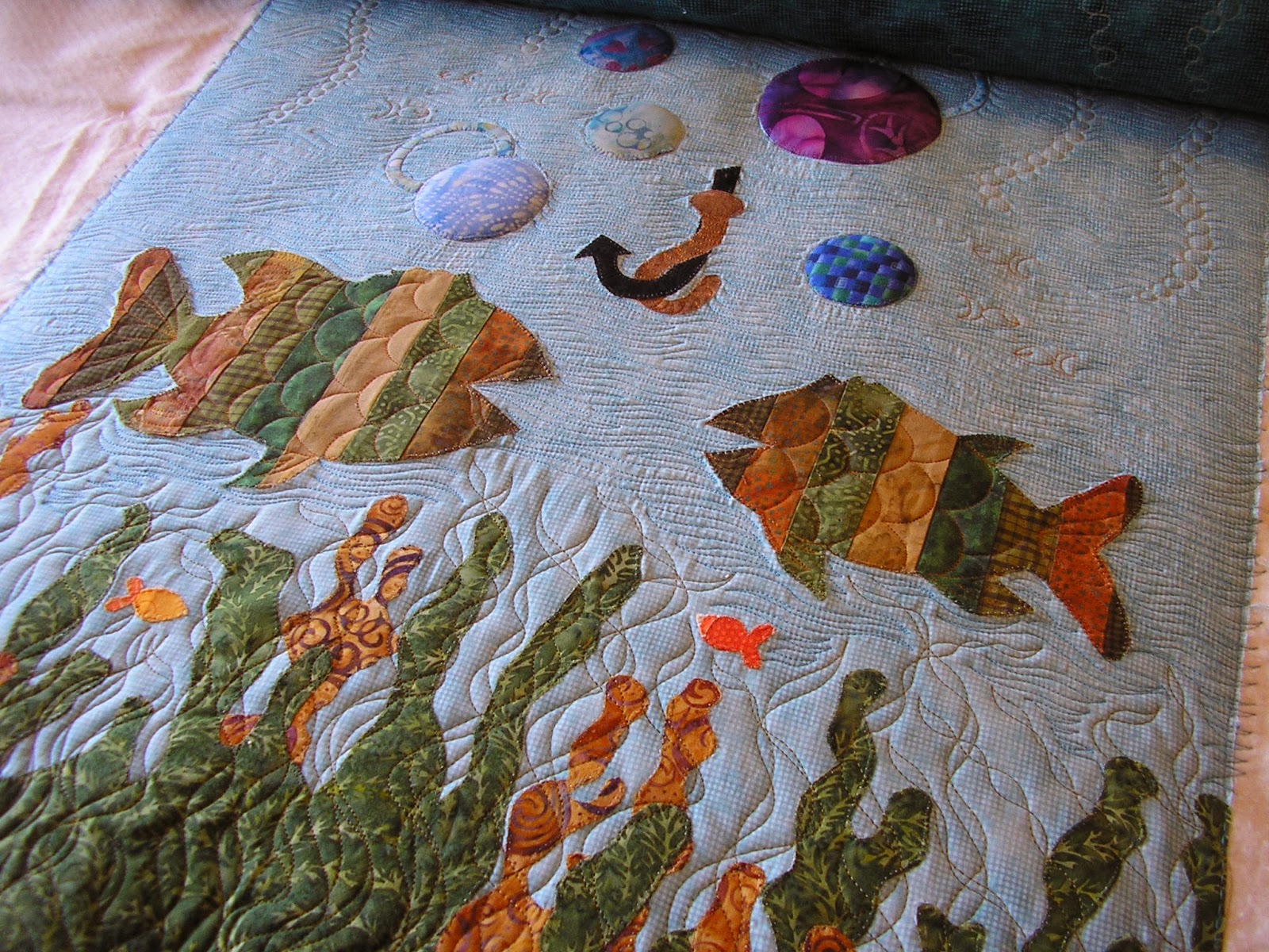 Creative Quilting by Debbie Stanton Bass Quilt