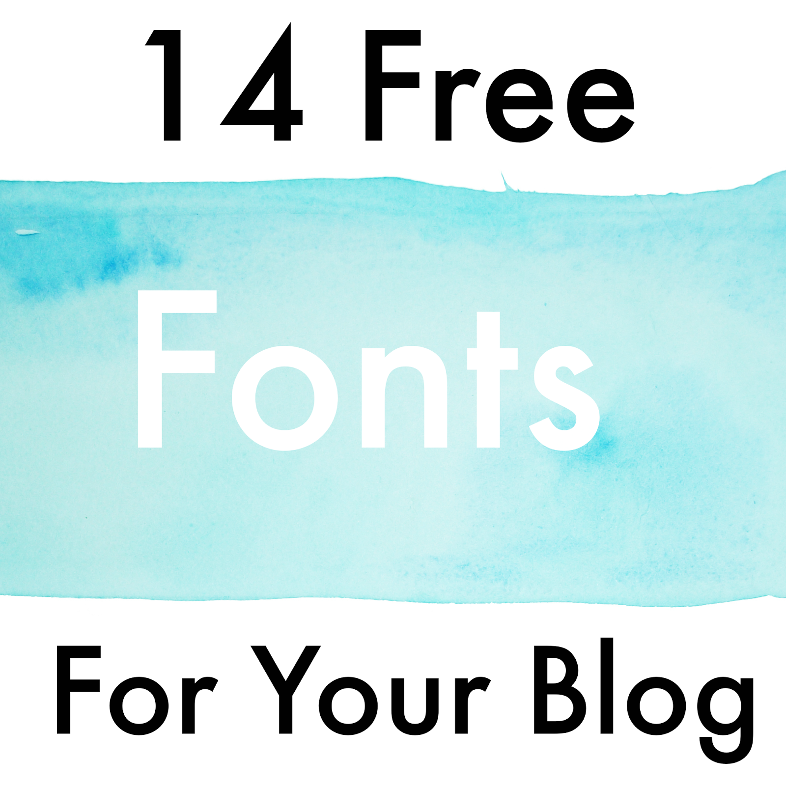MY FAVORITE FREE FONTS FROM DAFONT 