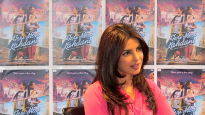 Priyanka Chopra promotes 'Teri Meri Kahaani' in United Kingdom