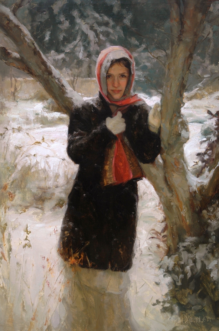 Johanna+Harmon+1968++-+American+Figurative+painter+-+Spring%27s+Warmth+-+Tutt%27Art@+%285%29