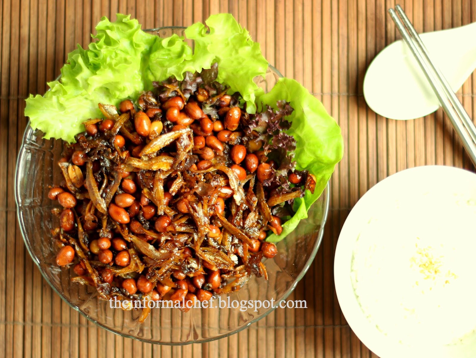 The Informal Chef Caramelised Fried Peanut and Anchovy 焦糖炒花生江鱼子