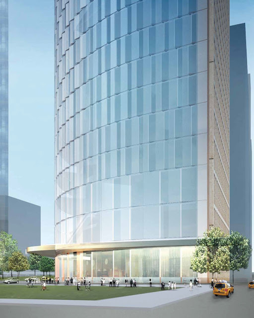 Photo of proposed residential tower