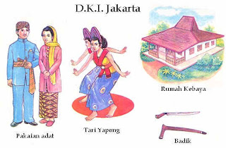  Kemarin kebetulan putri saya yang duduk di kelas empat mendapat tugas dari gurunya untuk  Pakaian dan Rumah Adat Daerah di Indonesia