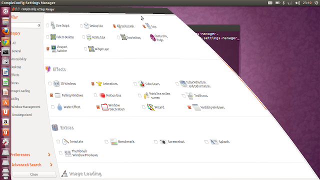 Cara Install Compiz Setting Manager di Ubuntu 13.04/12.10/12.04