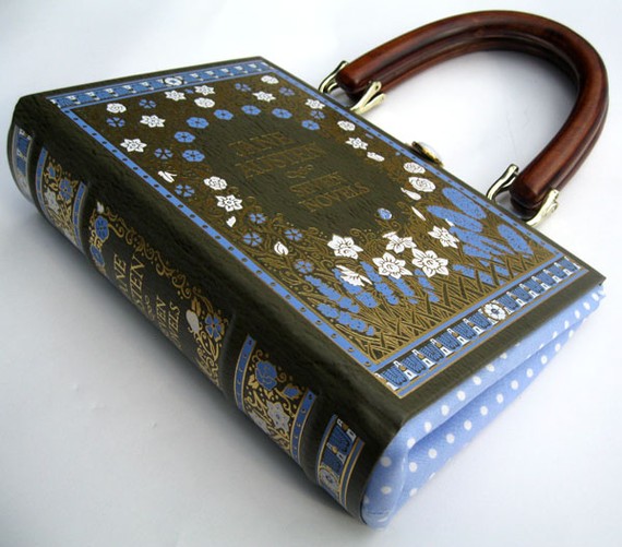 My recent favorite books Book Purse Handbag from Etsy