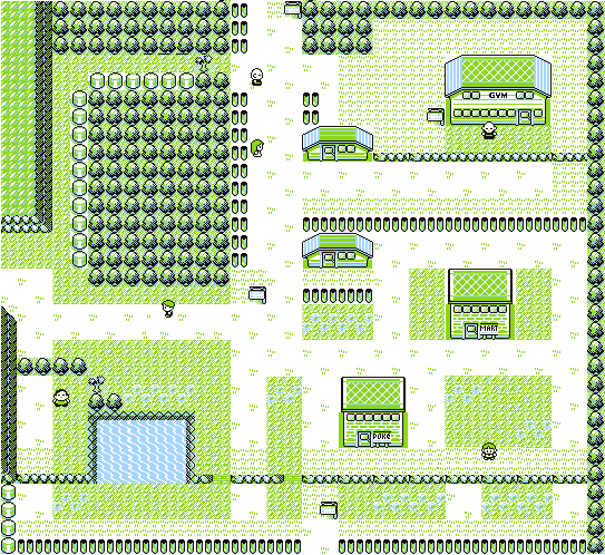 Pokemon - Game Boy e Game Boy Color Pok%25C3%25A9mon+yellow+mapa