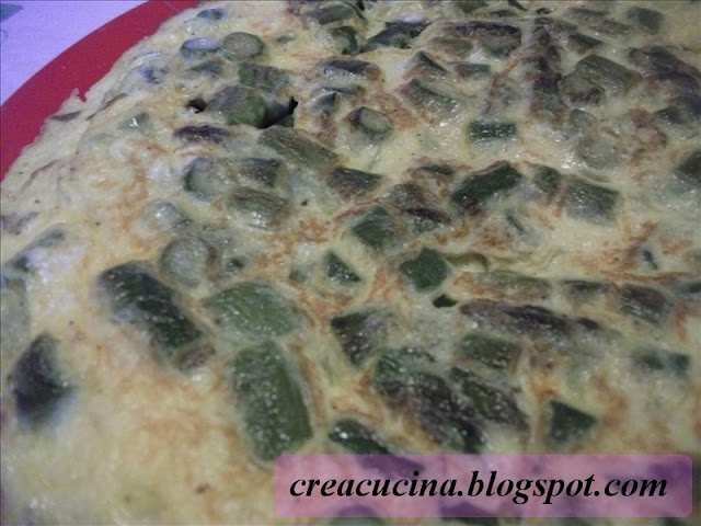 FRITTATA CON GLI ASPARAGI