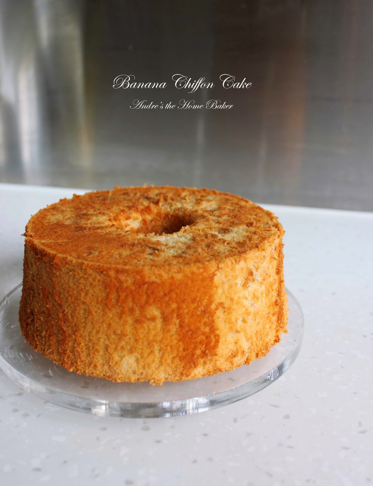 Foolproof Banana Chiffon Cake Foolproof Banana Chiffon Cake