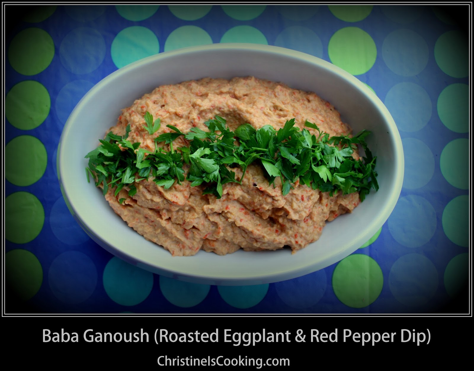 Baba Ganoush Roasted Red Pepper and Eggplant Dip