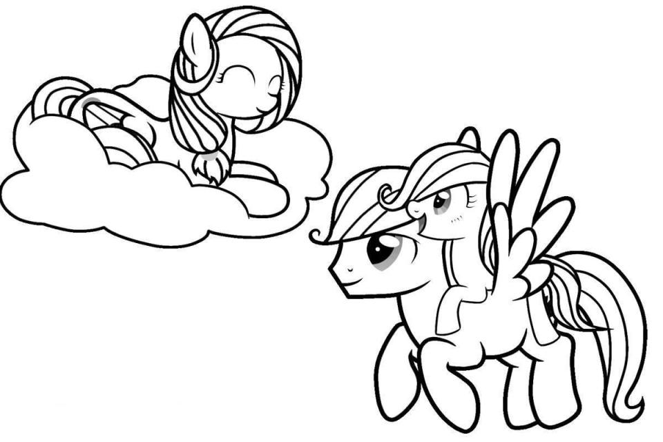 Kids Page: - Print My Little Pony Friendship Is Magic Coloring Pages