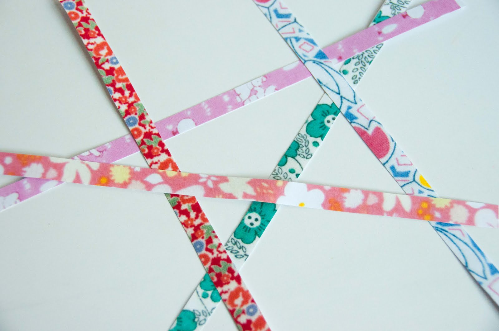 Aesthetic Nest Craft DIY Printed Paper Tape (Washi Tape Tutorial)