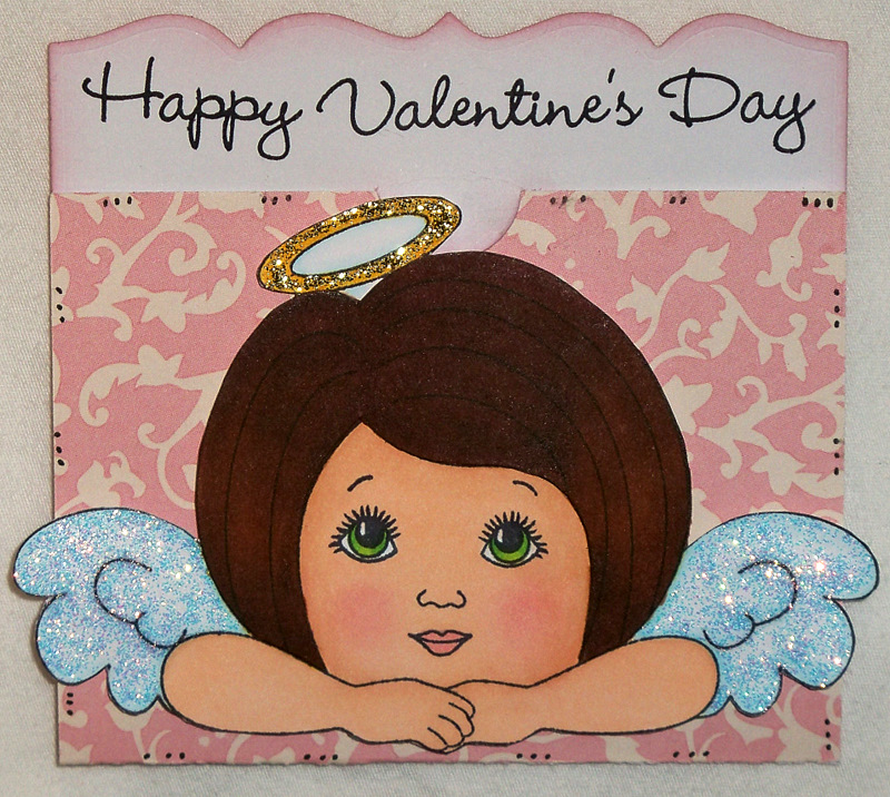 Glora's Crafts: Happy Valentine's Day Gift Card Holder