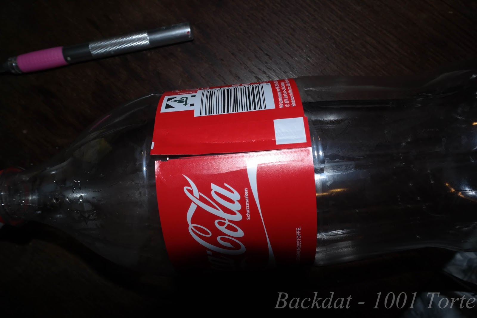 Backdat 1001 Torte Cola Flaschen Kuchen